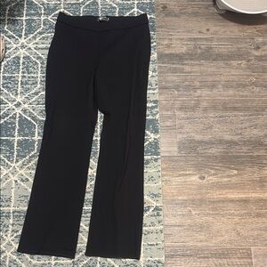 Thalian Black Straight Leg Pants Timeless Design